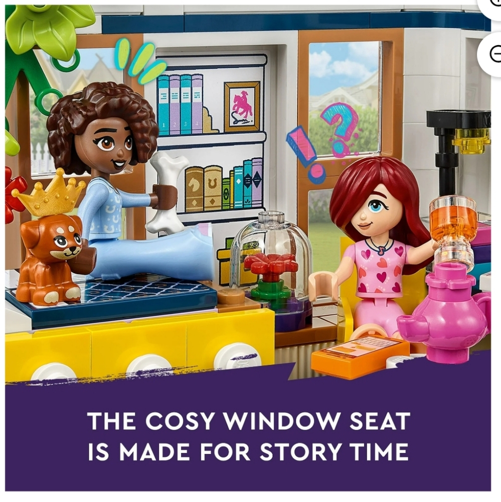 New!LEGO Friends Aliya & Paisley Building Set Y2K Girlhoodcore Fine Motor Develo - Picture 3 of 9